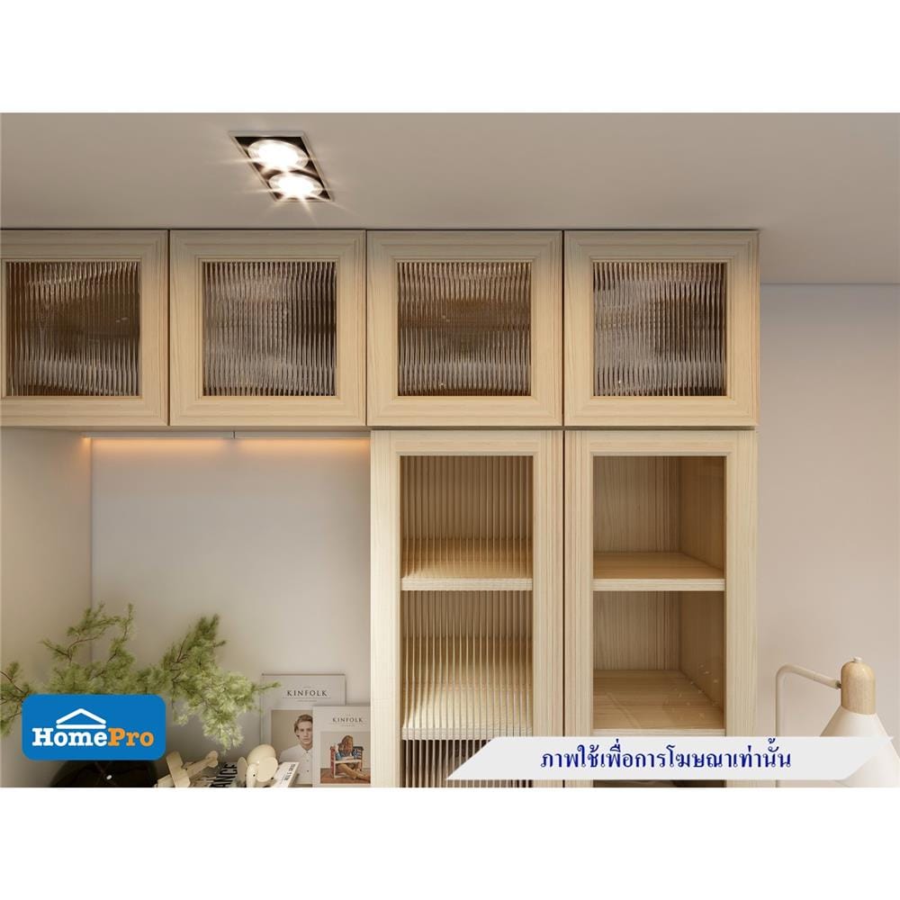 ตู้ต่อบนตู้เก็บของ FURDINI KEEPER 80X35 ซม. สี PINE OAK