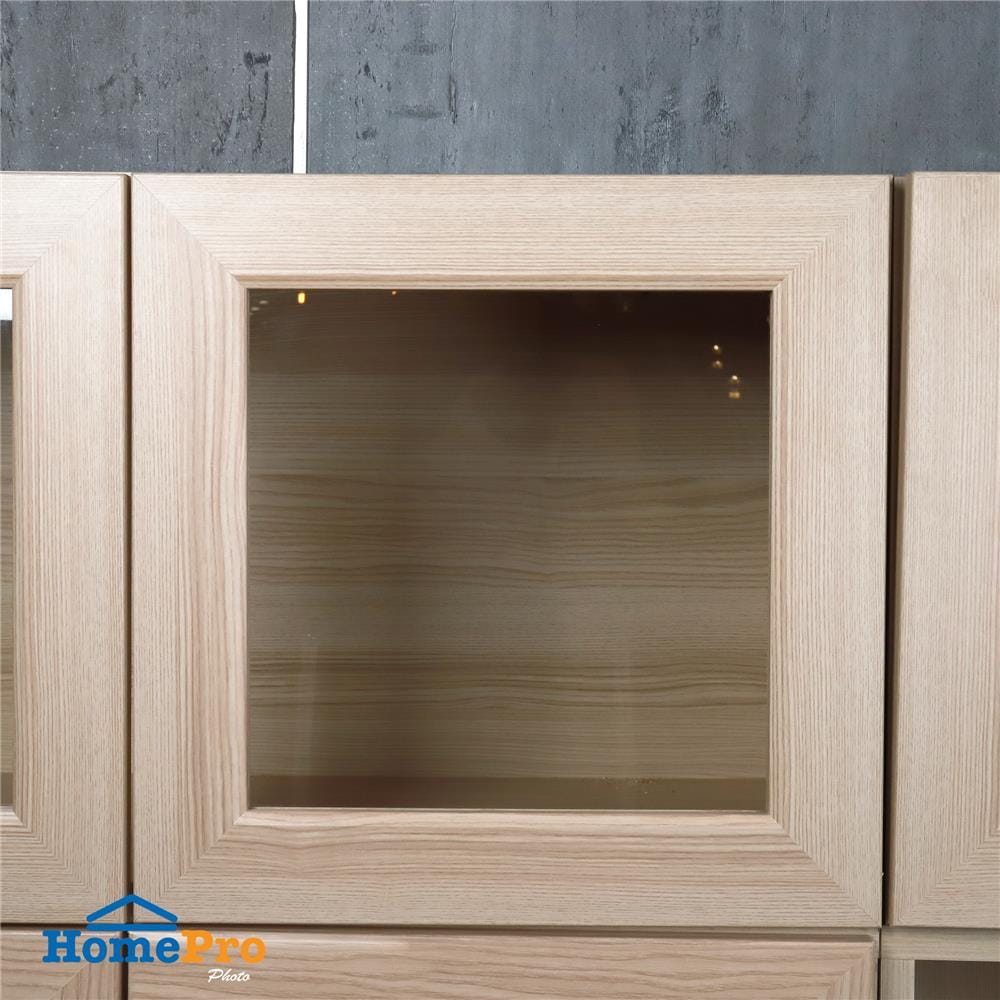บานเดี่ยว FURDINI KEEPER GLASS 39.7X39.6 ซม. สี PINE OAK
