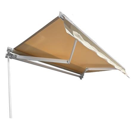 กันสาดผ้าพับได้ SUNSHIELD 200x150 ซม. สีเบจ_4