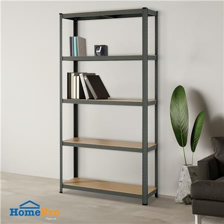 ชั้นเหล็ก 5 ชั้น MATALL เล็ก 180x90 ซม. สีเทา_3