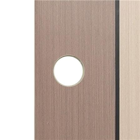 ประตูห้องน้ำ UPVC AZLE L0A-G2C 70X200 ซม. สี WALNUT/BEECH เจาะลูกบิด_3