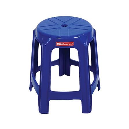 เก้าอี้พลาสติก SUPERWARE CH-61 สีน้ำเงิน_1