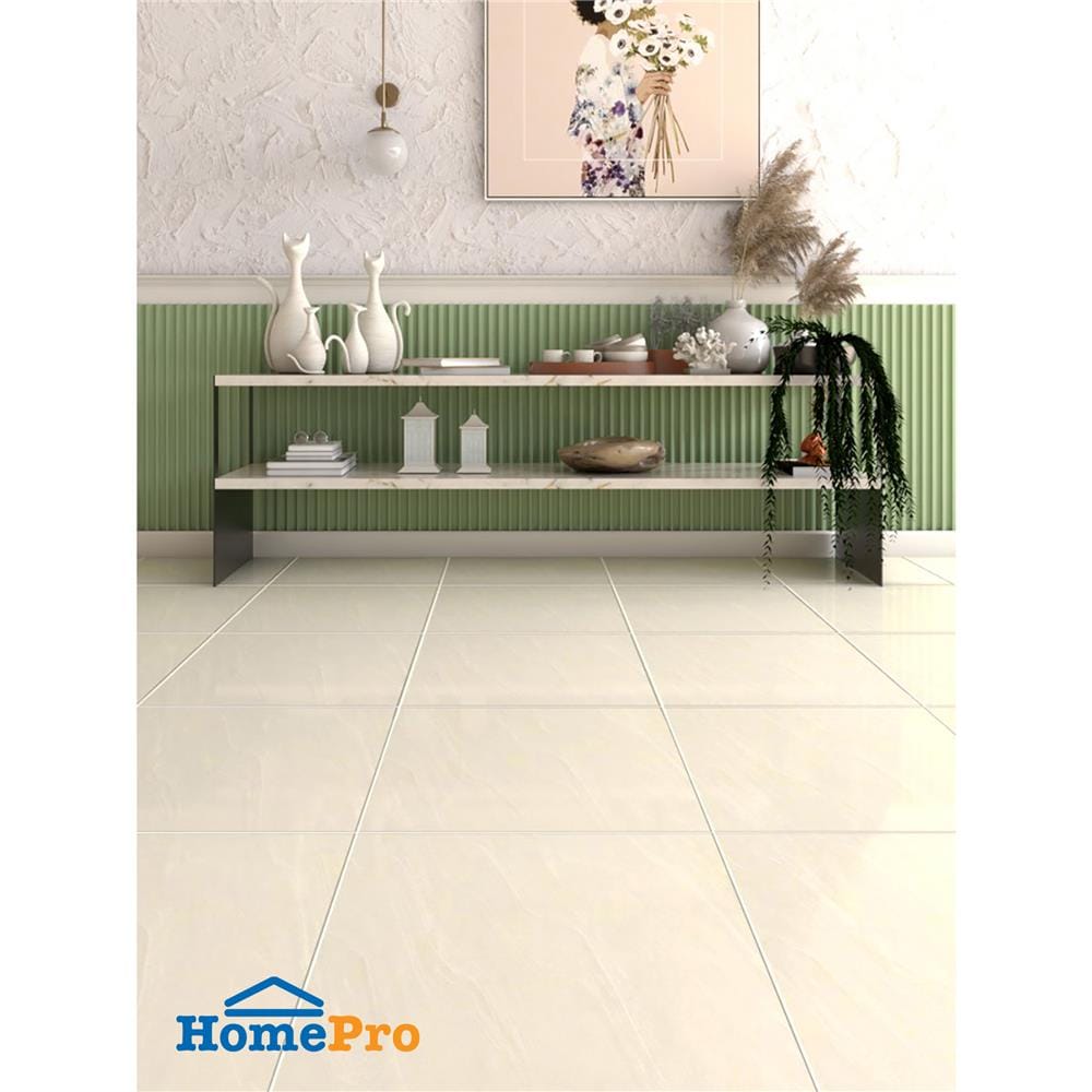 กระเบื้องพื้นพอร์ซเลน 60x60 ซม. DURAGRES เชอริช เบจ A 1.44 ตร.ม.