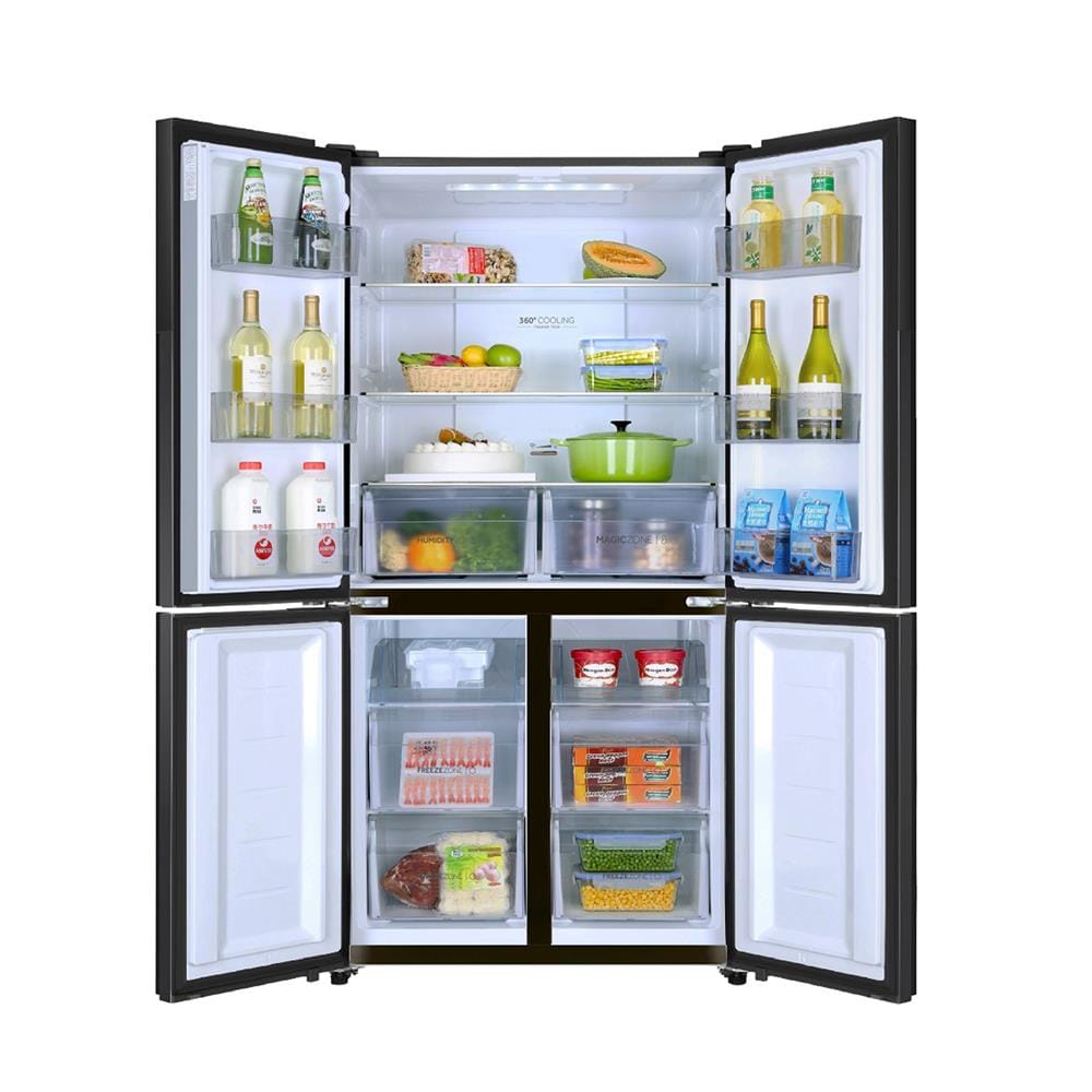 ตู้เย็น MULTI DOOR HAIER HRF-MD469M MB 16.1 คิว สีดำ อินเวอร์เตอร์