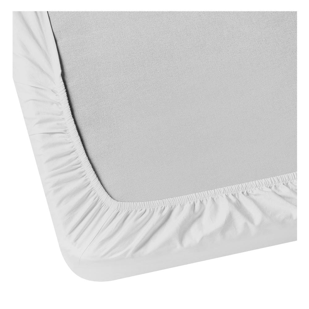 ชุดผ้าปูที่นอน 6.5 ฟุต 3 ชิ้น BED CLIP MICROTEX สี WHITE