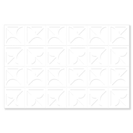 กระเบื้องผนัง 30x45 ซม. TARA แฮนา ไวท์ 0.81 ตร.ม._1
