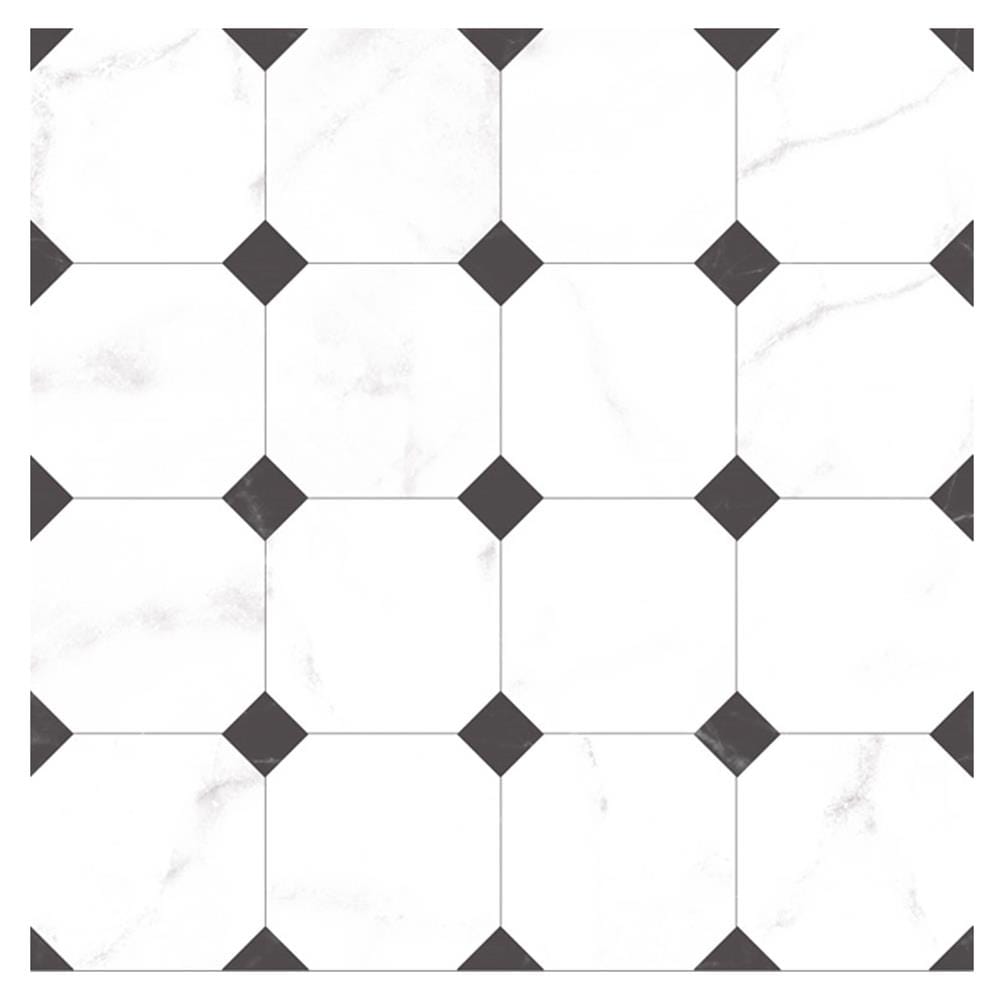 กระเบื้องพื้น 16x16 นิ้ว DURAGRES บันดาหยา ขาว A 0.96 ตร.ม.