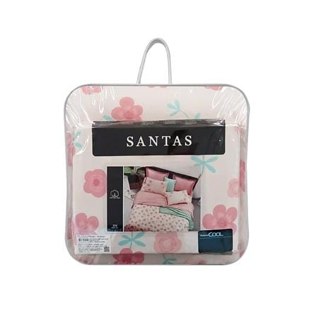 ชุดผ้าปูที่นอน 6 ฟุต 7 ชิ้น SANTAS PETUNIA สี OS_6