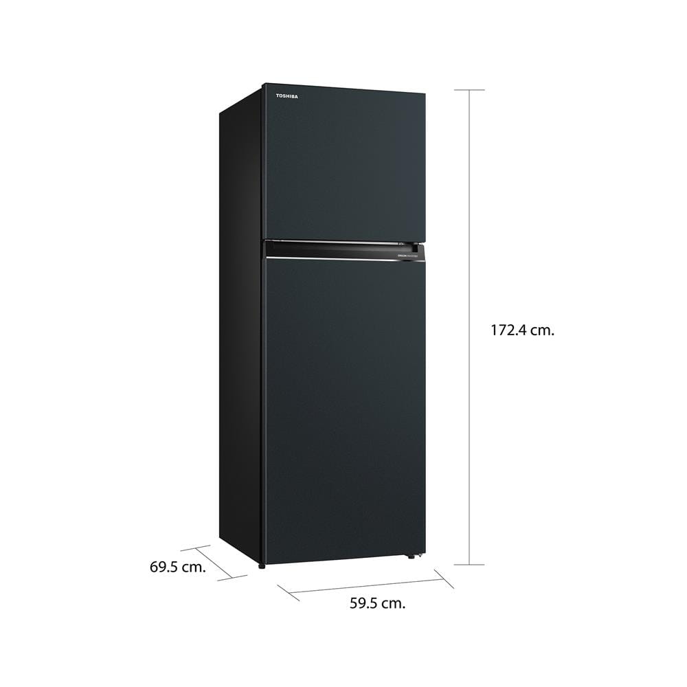 ตู้เย็น 2 ประตู TOSHIBA GR-RT466WE-PMTH(52) 11.9 คิว สีน้ำเงินเข้ม อินเวอร์เตอร์