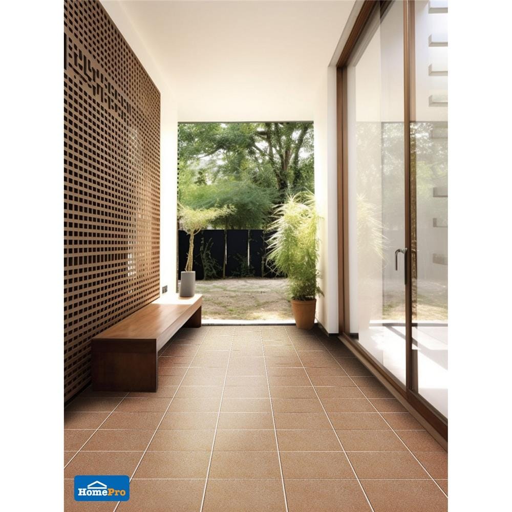 กระเบื้องพื้น 12x12 นิ้ว DURAGRES แคนตัน น้ำตาล A 1 ตร.ม.