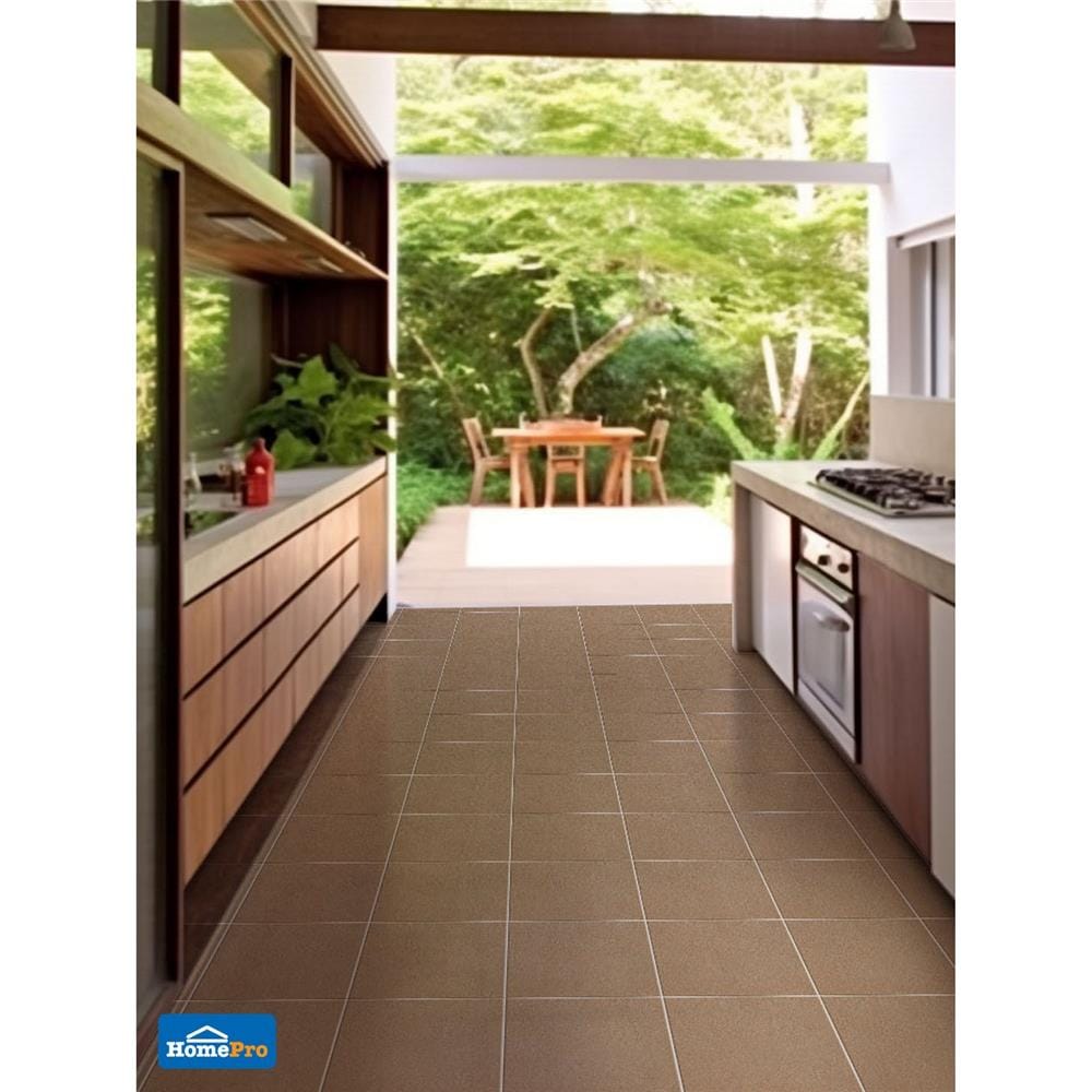 กระเบื้องพื้น 12x12 นิ้ว DURAGRES แคนตัน น้ำตาล A 1 ตร.ม.
