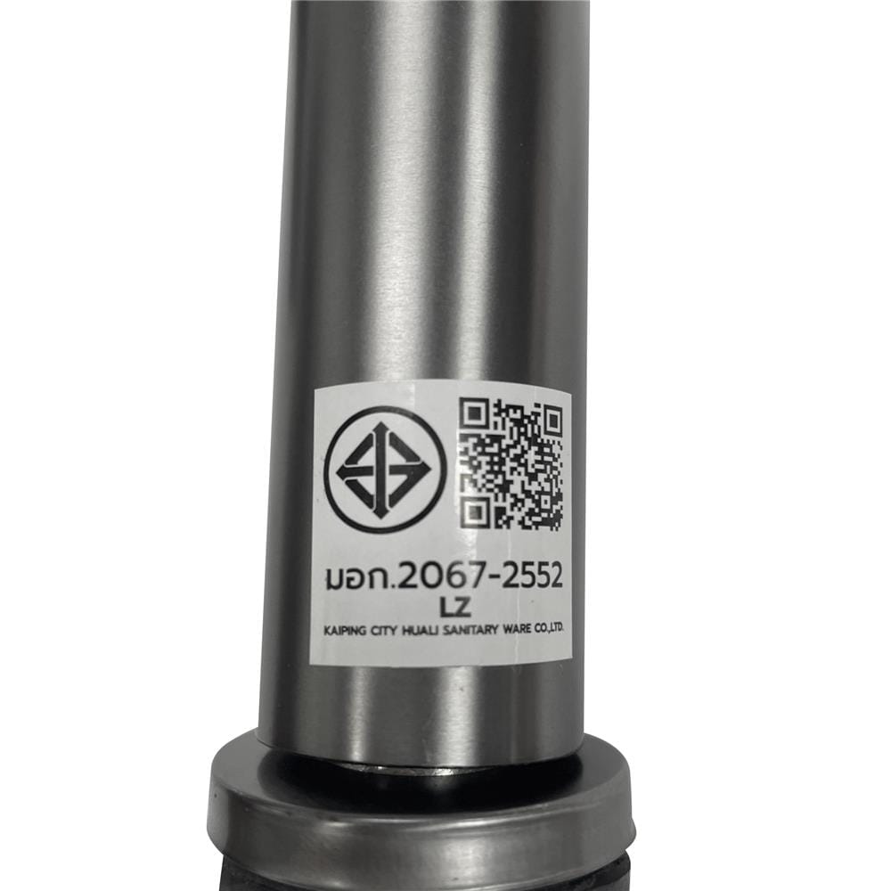 ก๊อกซิงค์เดี่ยวติดผนัง LUZERN LS-1304K สีเทา