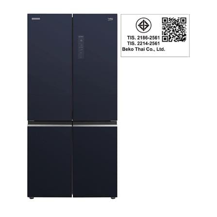 ตู้เย็น MULTI DOOR BEKO GNO52251HFSGBL 18.4 คิว กระจกน้ำเงิน_8