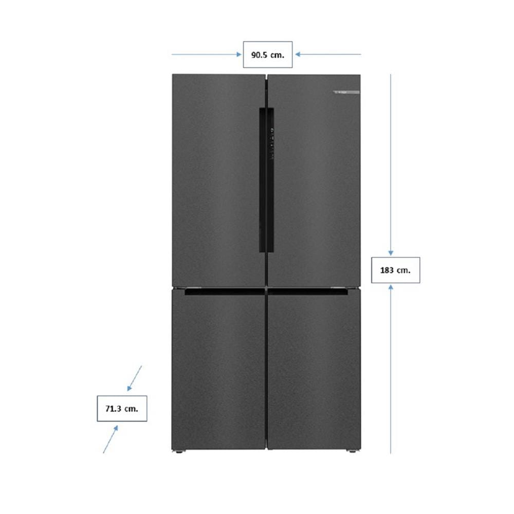 ตู้เย็น MULTI DOOR BOSCH KFN96AXEA 21 คิว สีดำ