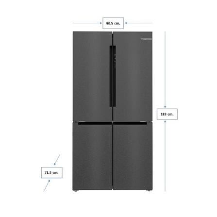 ตู้เย็น MULTI DOOR BOSCH KFN96AXEA 21 คิว สีดำ_3