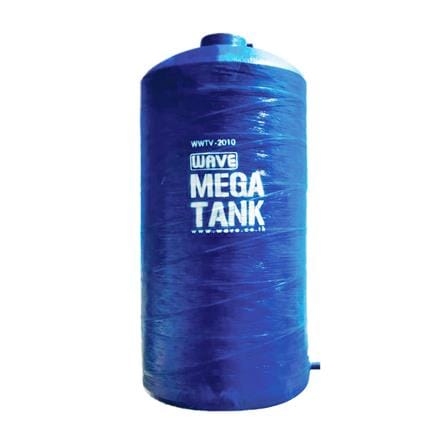 ถังเก็บน้ำไฟเบอร์กลาส WAVE MEKA TANK WWTV2530-30000 ลิตร สีน้ำเงิน