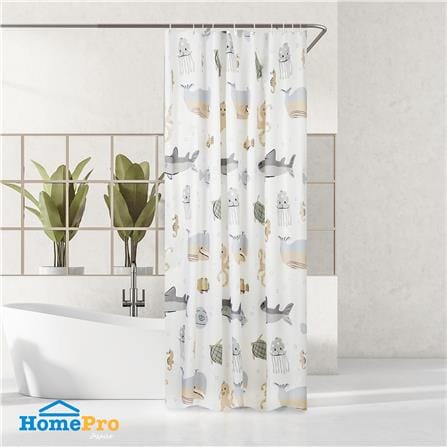 ม่านห้องน้ำ POLYESTER MOYA ACS23464A 180X180 ซม._4
