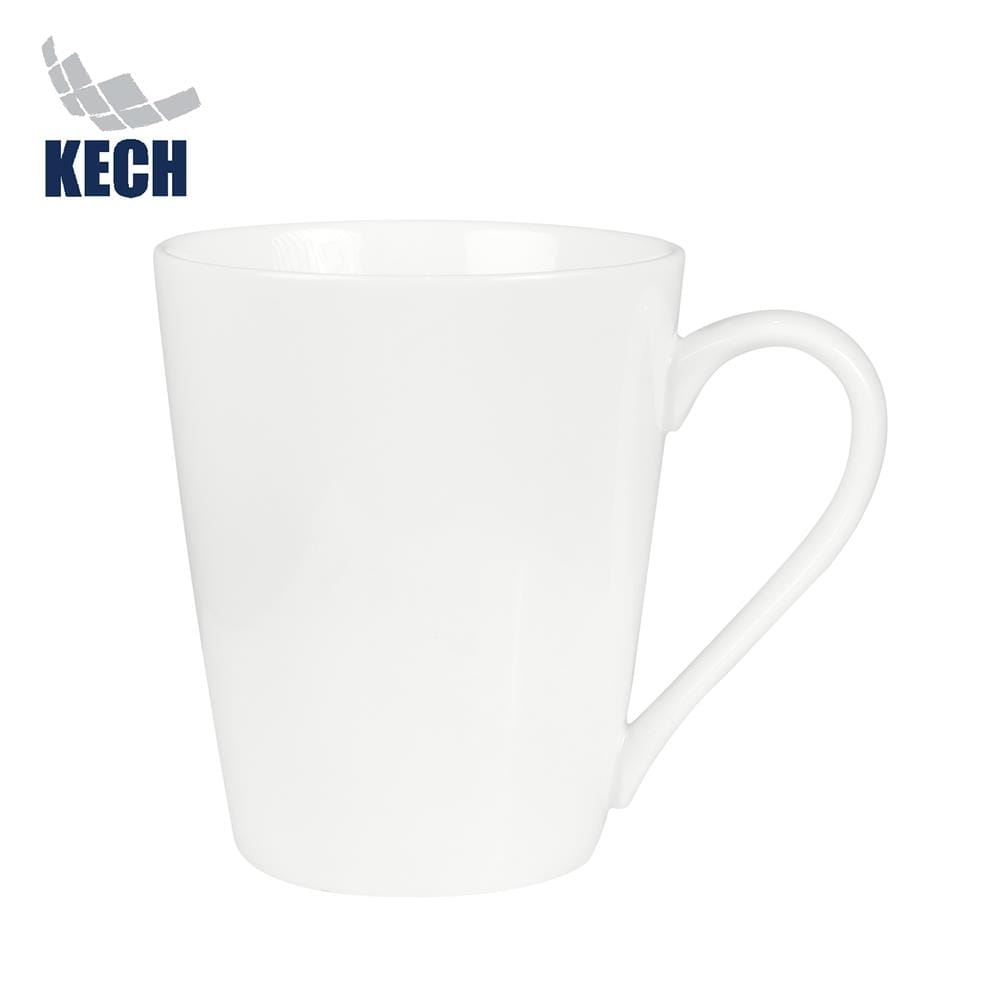 ถ้วยหู PORCELAIN 350 มล. KECH SNOW CONE สีขาว
