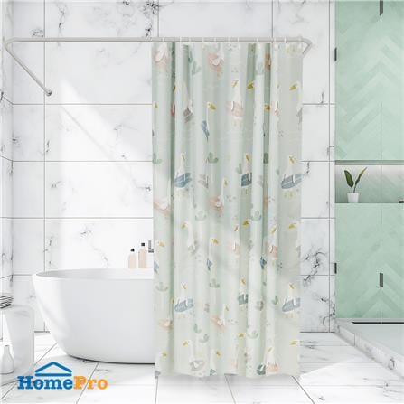 ม่านห้องน้ำ POLYESTER MOYA ACS23463A 180X180 ซม._4