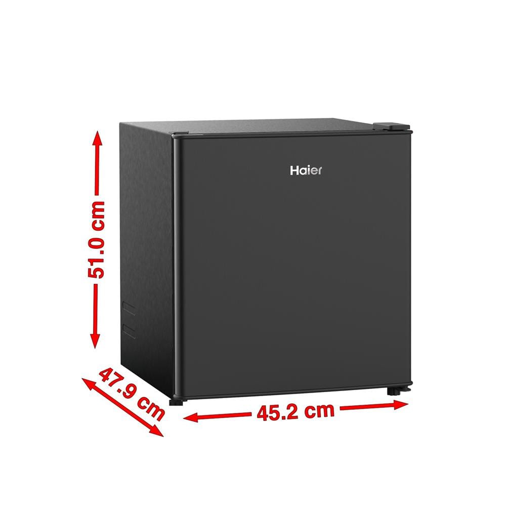 ตู้เย็น 1 ประตู HAIER HR-SD55 1.4 คิว สีดำ