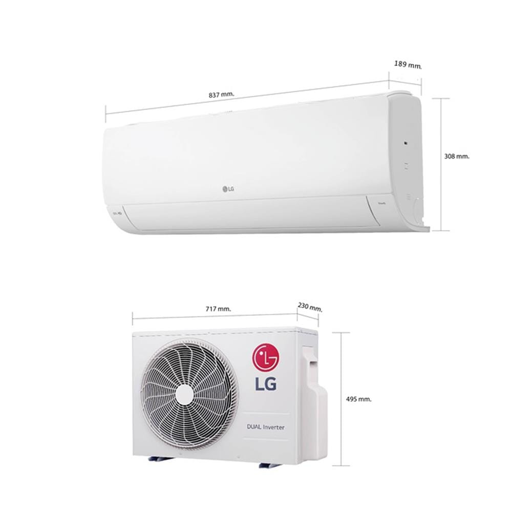 แอร์ผนัง LG IEQ10EN.JU1 9200 บีทียู อินเวอร์เตอร์