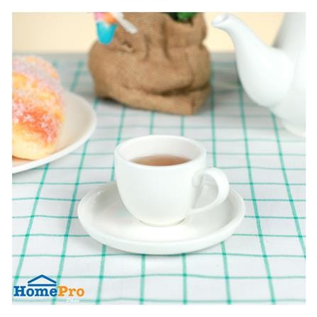 ชุดถ้วยกาแฟ PORCELAIN 90 มล. KECH SNOW CUTE สีขาว_4