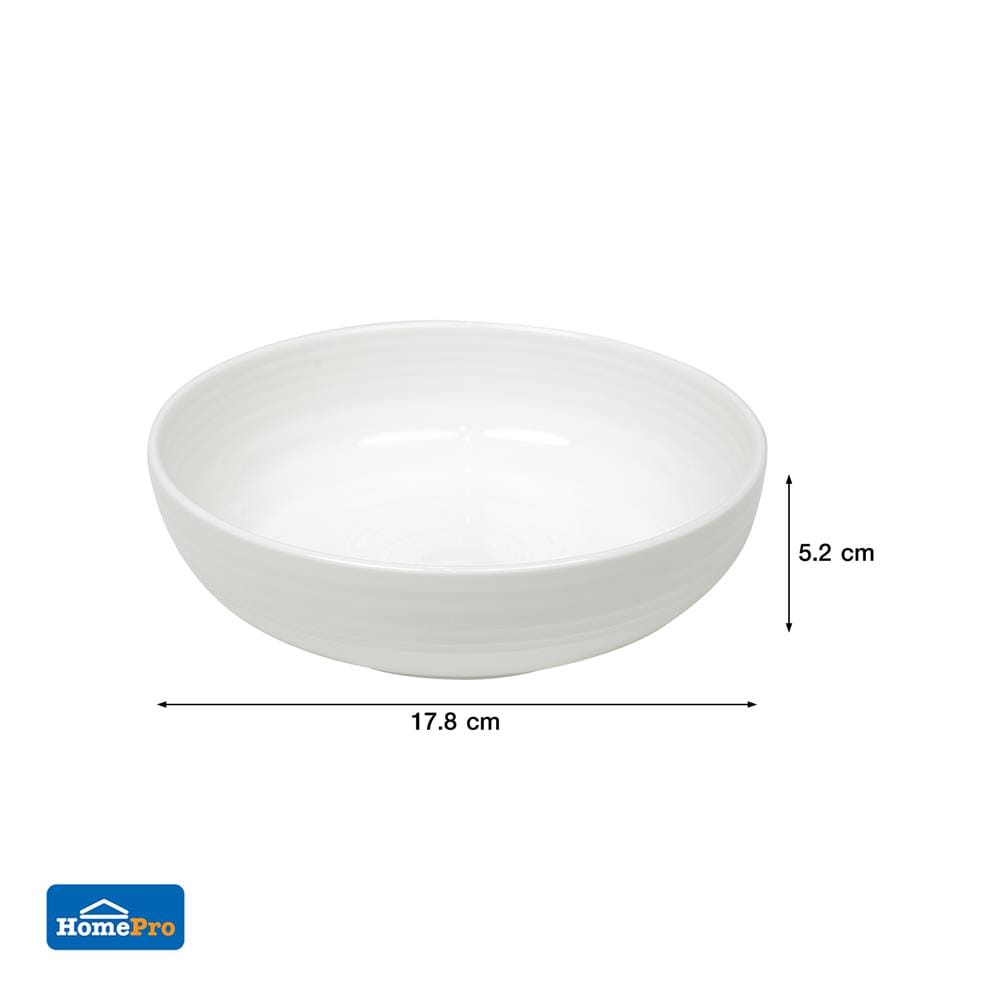 ชาม PORCELAIN 7 นิ้ว KECH SNOW LINE