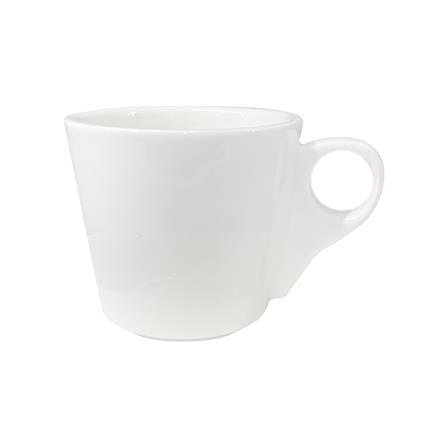 ชุดถ้วยกาแฟ PORCELAIN 90 มล. KECH SNOW CONE สีขาว_1