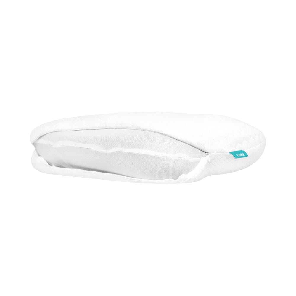 หมอนสุขภาพ เมมโมรี่โฟม BEWELL ERGOCURVE SWE-07 ไซซ์ L 14x62x14 ซม. สีขาว