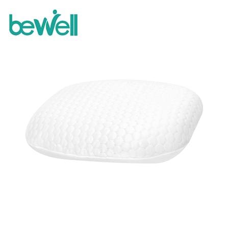 หมอนสุขภาพ เมมโมรี่โฟม BEWELL ERGOCURVE SWE-07 ไซซ์ L 14x62x14 ซม. สีขาว_0