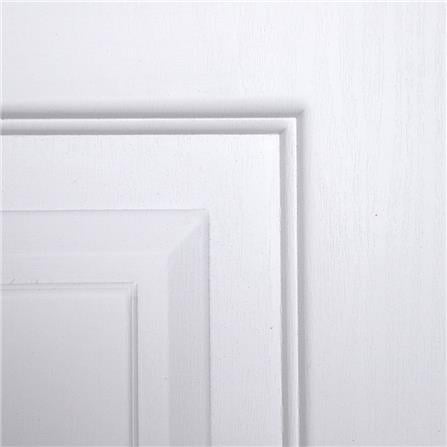 ประตูภายนอก UPVC AZLE PZN5 80X200 ซม. สีขาว เจาะลูกบิด_3