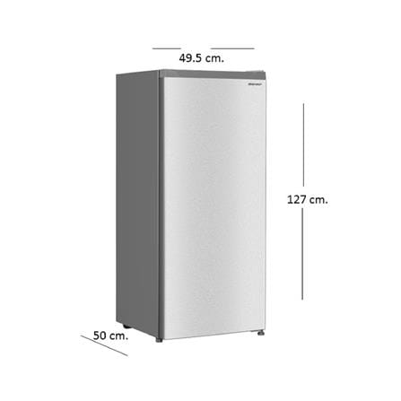 ตู้เย็น 1 ประตู SHARP SJ-F17ST-SL 6 คิว สีเงิน_8