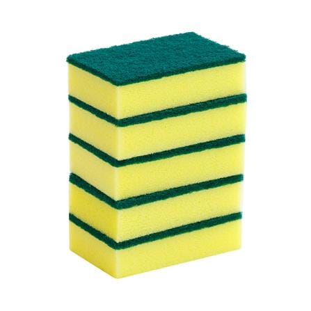 ฟองน้ำพร้อมใยขัด ACCO C-NAMI 11x7x3 ซม. แพ็ก 5 ชิ้น_2