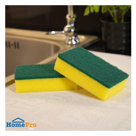 ฟองน้ำพร้อมใยขัด ACCO C-NAMI 11x7x3 ซม. แพ็ก 5 ชิ้น_4