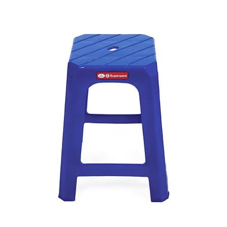 เก้าอี้พลาสติก SUPERWARE CH-37 สีน้ำเงิน_1
