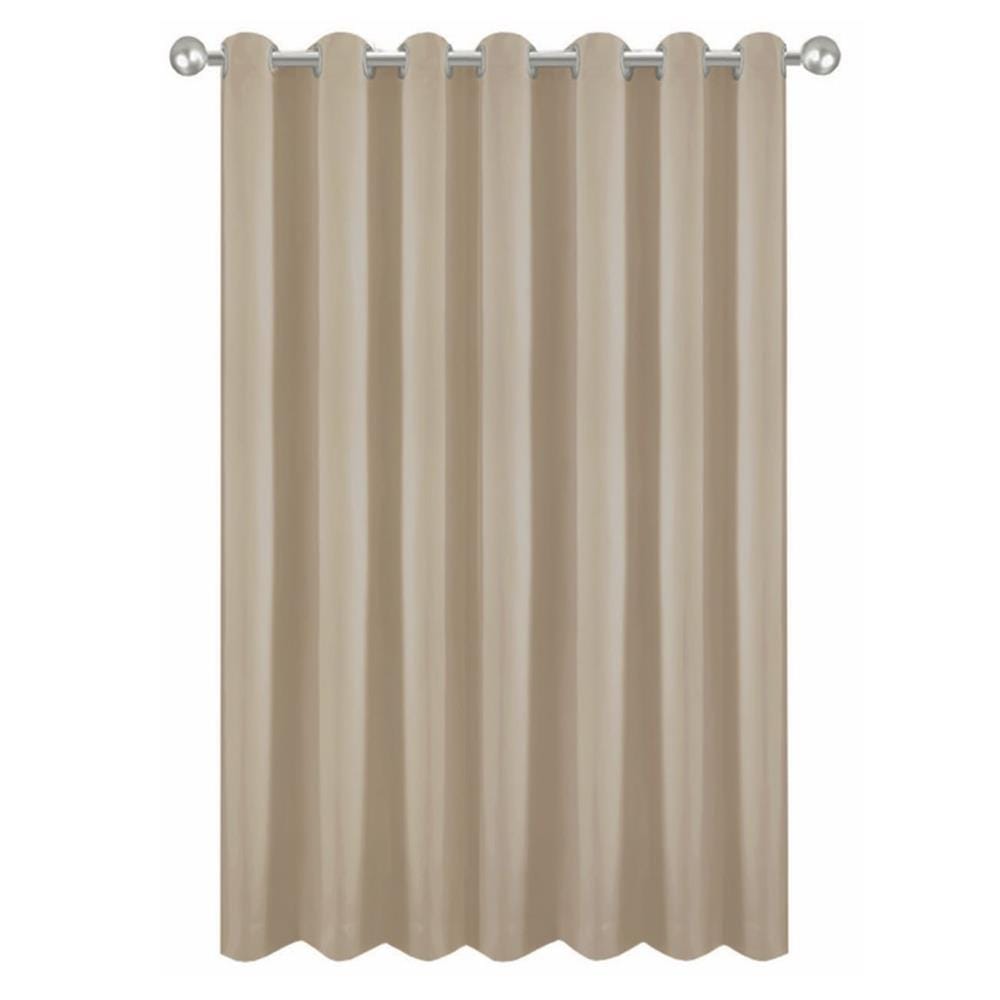 ผ้าม่าน EYELET HOME LIVING STYLE DARIO UV 260X220 ซม. สีน้ำตาล