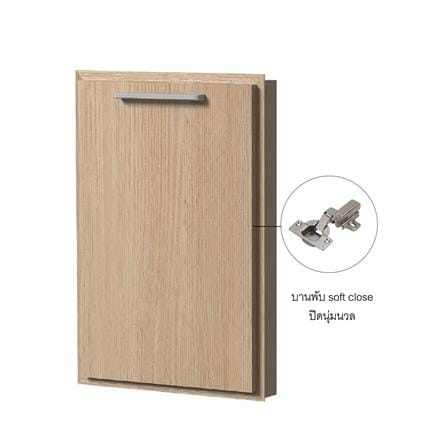 บานซิงค์เดี่ยว uPVC CABIN JUNO 44.5x64.5 ซม. สีบีช_2