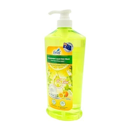 น้ำยาล้างจาน FARCENT 1000ML สูตรเข้มข้น กลิ่นทีทรีและซีตรัส_1