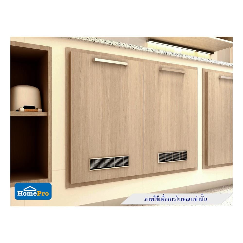 หน้าบานคู่ UPVC CABIN JUNO 84.5x64.5 ซม. สีบีช