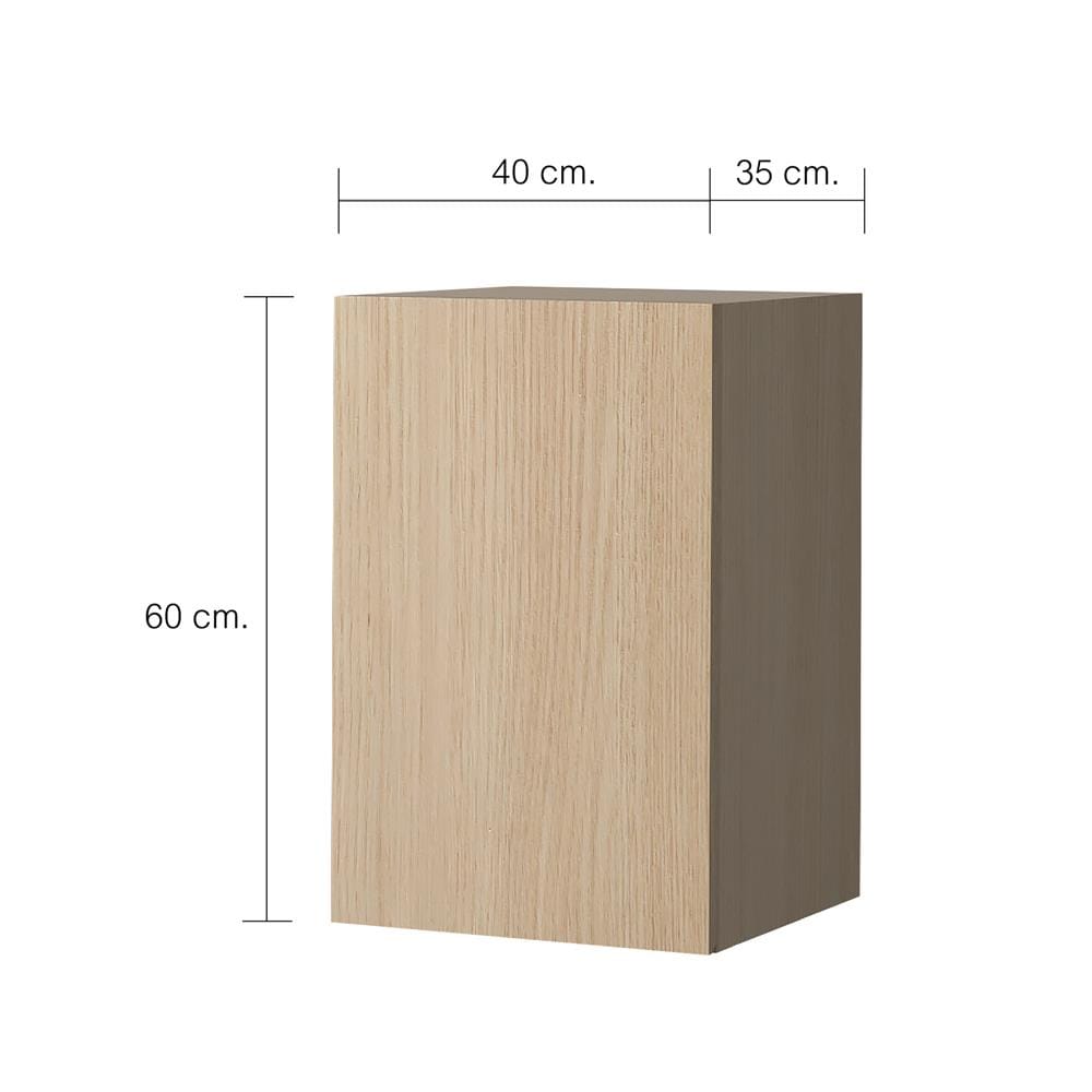 ตู้แขวนเดี่ยว CABIN JUNO 40x60 ซม. สีบีช
