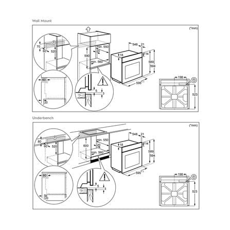 เตาอบฝังดิจิทัล ELECTROLUX KOIGH00KA2_6