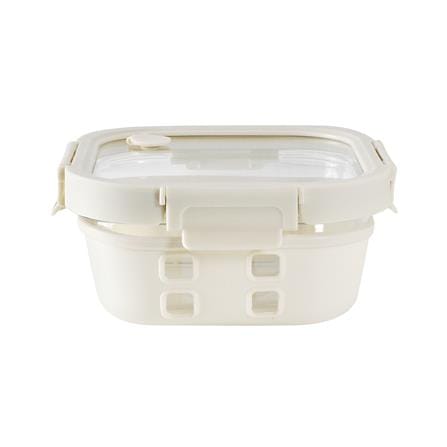 กล่องอาหารแก้ว KECH PEARLA 0.8 ลิตร สีครีม_1