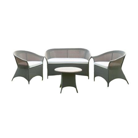 ชุดโซฟาสนาม 4 ที่นั่ง IVY SF015 LONDONER SOFA SET สีเทา_0