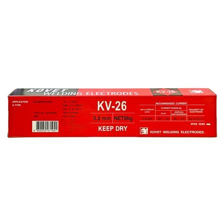 ลวดเชื่อมเหล็ก KOVET KV-26 (แดง) 3.2 มม._2