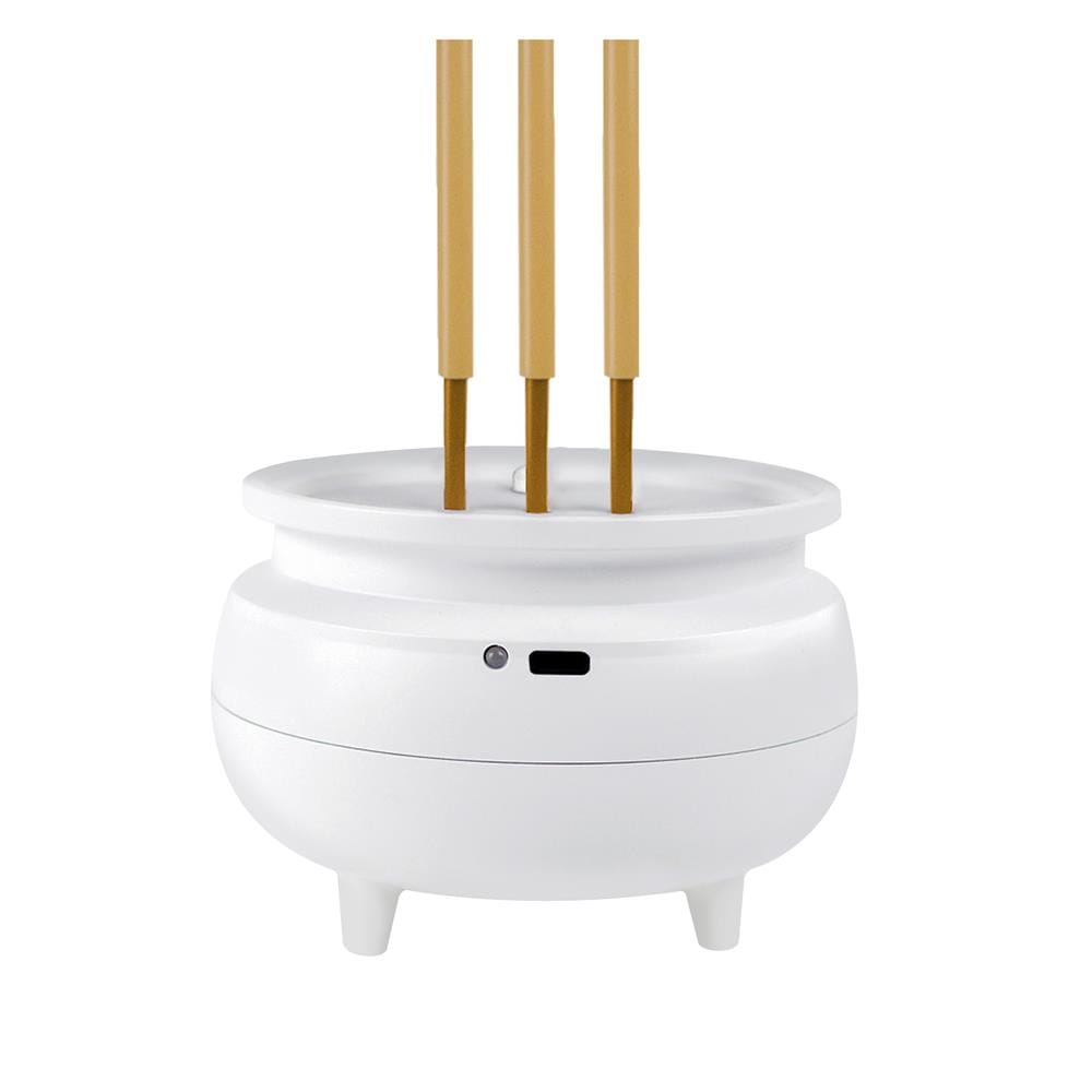 ธูปไฟฟ้า LED 3 ดอก CLAIRE 0.3 วัตต์ WARM WHITE 22 ซม. สีขาว