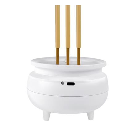 ธูปไฟฟ้า LED 3 ดอก CLAIRE 0.3 วัตต์ WARM WHITE 22 ซม. สีขาว_2