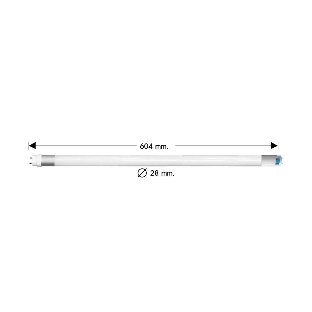 หลอด LED สั้น RACER T8 TUBE HIGH LUMEN PREMIUM SAFE PLUS 10 วัตต์ DAYLIGHT G13