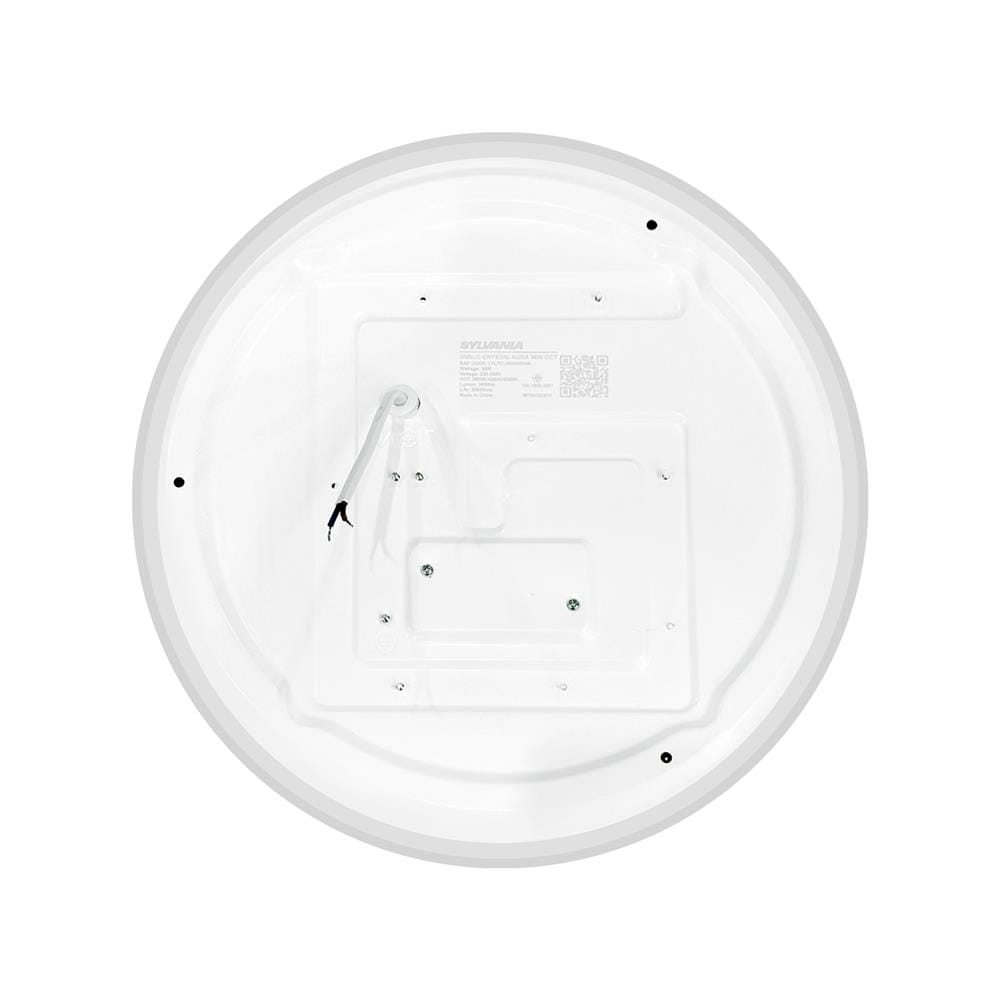 ไฟเพดาน LED SYLVANIA OVALO CRYSTAL AURA 13.58 นิ้ว 36 วัตต์ DAYLIGHT/COOL WHITE/WARM WHITE สีขาว