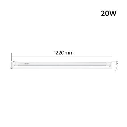 ชุดรางนีออน LED LAMPTAN T8 SET COLOUR LYN-GUARD 20 วัตต์ DAYLIGHT/COOL WHITE/WARM WHITE_7