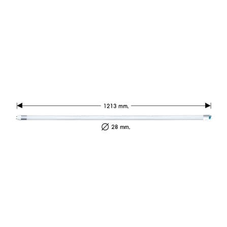 หลอด LED RACER T8 TUBE HIGH LUMEN PREMIUM SAFE PLUS 20 วัตต์ DAYLIGHT G13_5